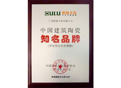 中國建筑知名品牌